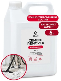 Средство для очистки после ремонта Grass Cement Remover, канистра 5,8 л 1