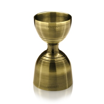 Джиггер Lumian Giove L0027, цвет бронза, ёмкость 30 60 мл