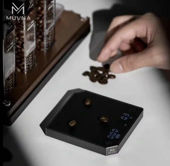 Кофейные весы MUVNA Metal, золотистые