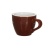 Кофейная пара LOVERAMICS Egg коричневый 80 мл Brown (чашка и блюдце) (1)