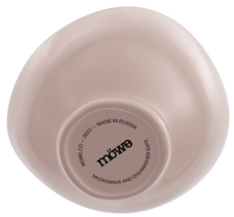 Соусник MÖWE Ocean 80 мл, Ø90хВ35 мм, розовый глянец (2)