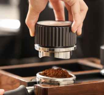 Распределитель молотого кофе ZeroHero Coffee Distributor - Tri-Blade Leveler Tool 58 мм. серый