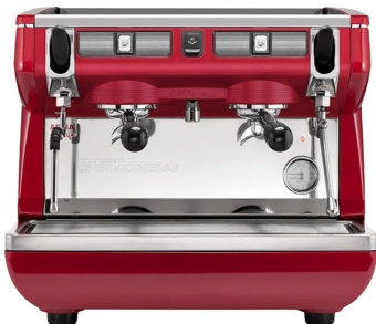 Кофемашина эспрессо рожковая Nuova Simonelli Appia Life Compact 2 gr S Red полуавтомат, цвет красный (1)