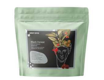 Black Forest Blend AUGUST COFFEE (для эспрессо) кофе в зернах, упак. 200 г.