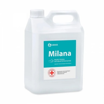 Жидкое мыло Grass Milana мыло-пенка Антибактериальное, канистра 5 л 3