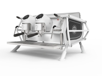Sanremo Café Racer 2GR Full White - профессиональная кофемашина (2 группы, мультибойлерная, для кофейни) | интернет-магазин товаров для кофеен ТЕРРИТОРИЯ КОФЕ