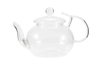 Чайник стеклянный Примула, с пружинкой-фильтром в носике, 600 мл