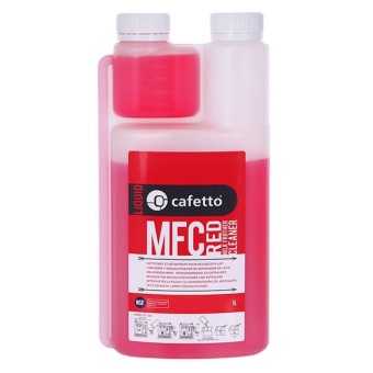 Средство для чистки капучинаторов и питчеров Cafetto MFC Red E14220 кислотное 1 л.