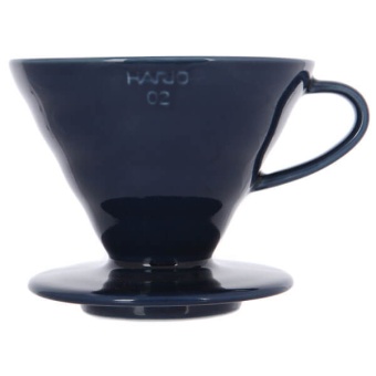 Воронка керамическая HARIO 3VDC-02-IBU-UEX для приготовления кофе, цвет индиго