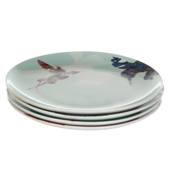 Набор тарелок 4 шт Loveramics Flutter D076-93A 20,5 см Salad Plate (расцветка ассорти) 2