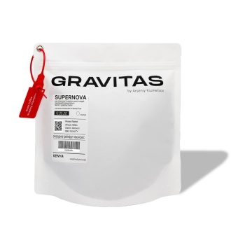 Kenya Gicherori pb GRAVITAS (под фильтр) кофе в зернах, упак. 250 г.