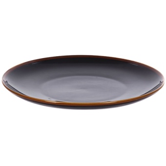 Тарелка Loveramics Studio 28 см D103-01BBK Dinner Plate, черная (Black)