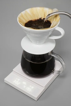 Весы для кофе HARIO Polaris, цвет: белый CST-2000-W