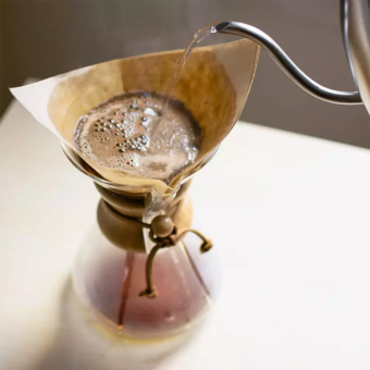 Фильтры бумажные для кофеварок KONIG Chemex неотбеленные упак 100 шт. KCr1515