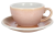 Кофейная пара LOVERAMICS Egg розовый 150 мл C088-129BRO  C088-150BRO Rose (чашка и блюдце) (2)