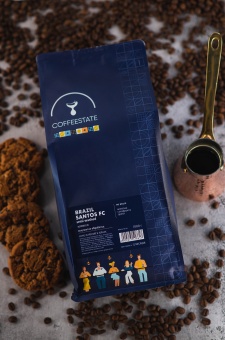 Brazil Santos FС Semi-Washed COFFEESTATE (для эспрессо) кофе в зёрнах, упак. 1 кг