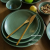 Тарелка Loveramics Studio 26 см D103-33BDG Dinner Plate (Matte Dark Green), темно-зеленый 9