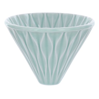 Воронка фарфоровая Loveramics Smooth Dripper C099-14ACG Celadon Green