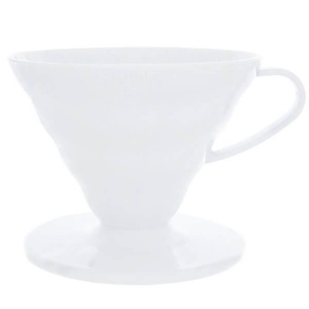 Воронка пластиковая Hario Coffee Dripper V60 02 White VD-02W