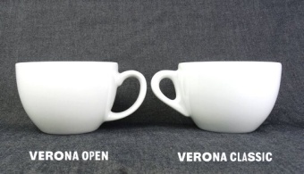 Кофейная пара для капучино Ancap Verona Open AP-36103, высота 65 мм, объем 260 мл 17