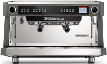 Nuova Simonelli NUOVA AURELIA MP 2Gr 220V metallic grey+high groups+Autopurge профессиональная кофемашина для эспрессо | интернет-магазин товаров для кофеен ТЕРРИТОРИЯ КОФЕ
