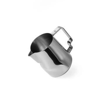 Питчер для молока MHW-3BOMBER Turbo Milk Pitcher Glossy Grey, 450 мл – профессиональный питчер для вспенивания молока и латте-арта P6001S