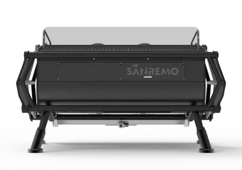 Кофемашина эспрессо рожковая Sanremo Café Racer Dolomiti 2 гр. черная