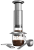 Кофеварка ручная Аэропресс (Aeropress) Premium, цвет серебристый (1)