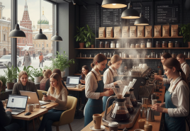 Рынок кофеен в России 2025: новые тренды, вызовы и точки роста