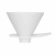 Воронка для кофе Hario Mugen VDMU-02-CW размер 02 V60, керамическая, белая (1)