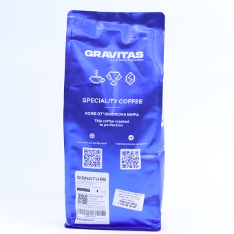 Supernova Blend GRAVITAS (для эспрессо) кофе в зернах, упак. 1 кг.