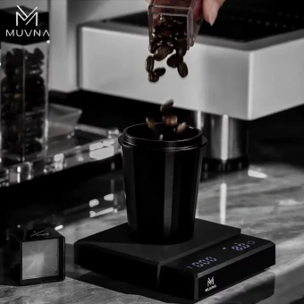 Кофейные весы MUVNA Psyche M-1, чёрные