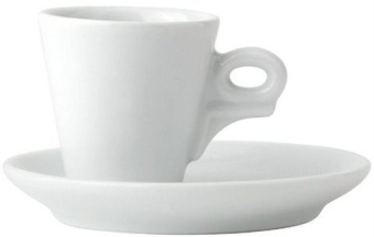 Кофейная пара для эспрессо Ancap AP-24933, белый, объем 70 мл