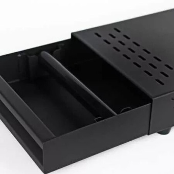Нок-бокс ящик для кофейных отходов AnyBar Drawer Base Metal S VK2111005-b, черный (2)