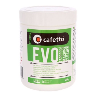 Средство для чистки кофемашин Cafetto Evo Powder органик 500 гр.