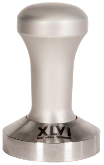 Темпер XLVI Silver anodized tamper 58 mm, stainless steel base