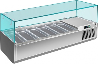 Витрина холодильная для ингредиентов Viatto VRX 1500 380