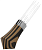Измельчитель комков Pesado WDT Clump Crusher из дерева, цвет raya