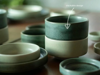 Тарелка Loveramics Tapas 8,5 см D114-12BDG Ramekin (Matte Dark Green), темно-зеленый 4