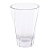 Стакан Loveramics Urban Glass Twisted Latte Glass G093-22B прозрачный, объем 360 мл.