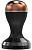 Темпер с выпуклой базой Pesado Full Moon Wave - Convex Tamper 58 мм, color black/bronze