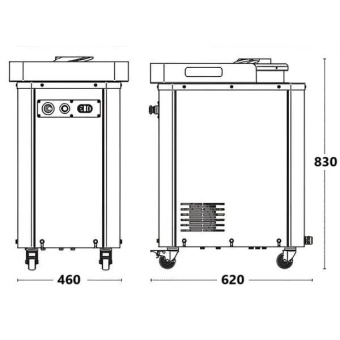 Тестоокруглитель Sunmix MOON 1000 B, цвет корпуса черный 8