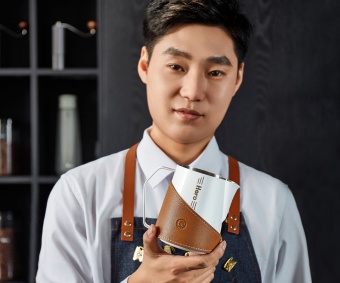 Питчер ZeroHero 600 мл, цвет черный тефлоновый, с тиснением, flhg006