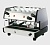 Кофемашина эспрессо рожковая La Pavoni BAR T2MN1596EU полуавтомат, 2 группы, цвет - черный