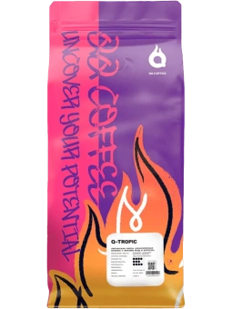 Q-Tropic QQ COFFEE (для эспрессо) кофе в зернах, упак. 1 кг.