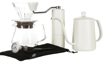 Набор для заваривания кофе Timemore C3S PourOver Set (Fish03) 70TGB003AA214, цвет белый (9)