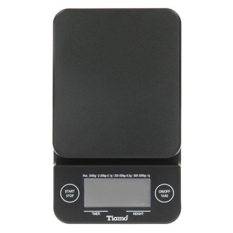 Весы электронные Tiamo HK0513BK-1 с таймером, черные (3)