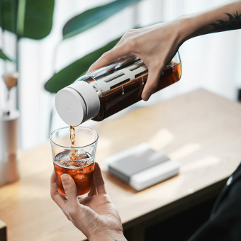 Бутылка для приготовления холодного кофе MHW-3BOMBER Ice Core Cold Brew Kettle, белая, CE6167W-OS (6)