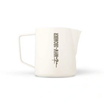 Питчер для молока MHW-3BOMBER Latte Art Pitcher 5.0 White — инструмент профессионального бариста