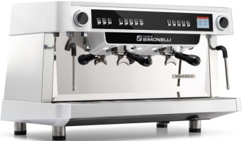 Nuova Simonelli NUOVA AURELIA VOL XT 2Gr 220V white+PID+high groups+LED+ Group Display+Double wall steam wand профессиональная кофемашина для эспрессо